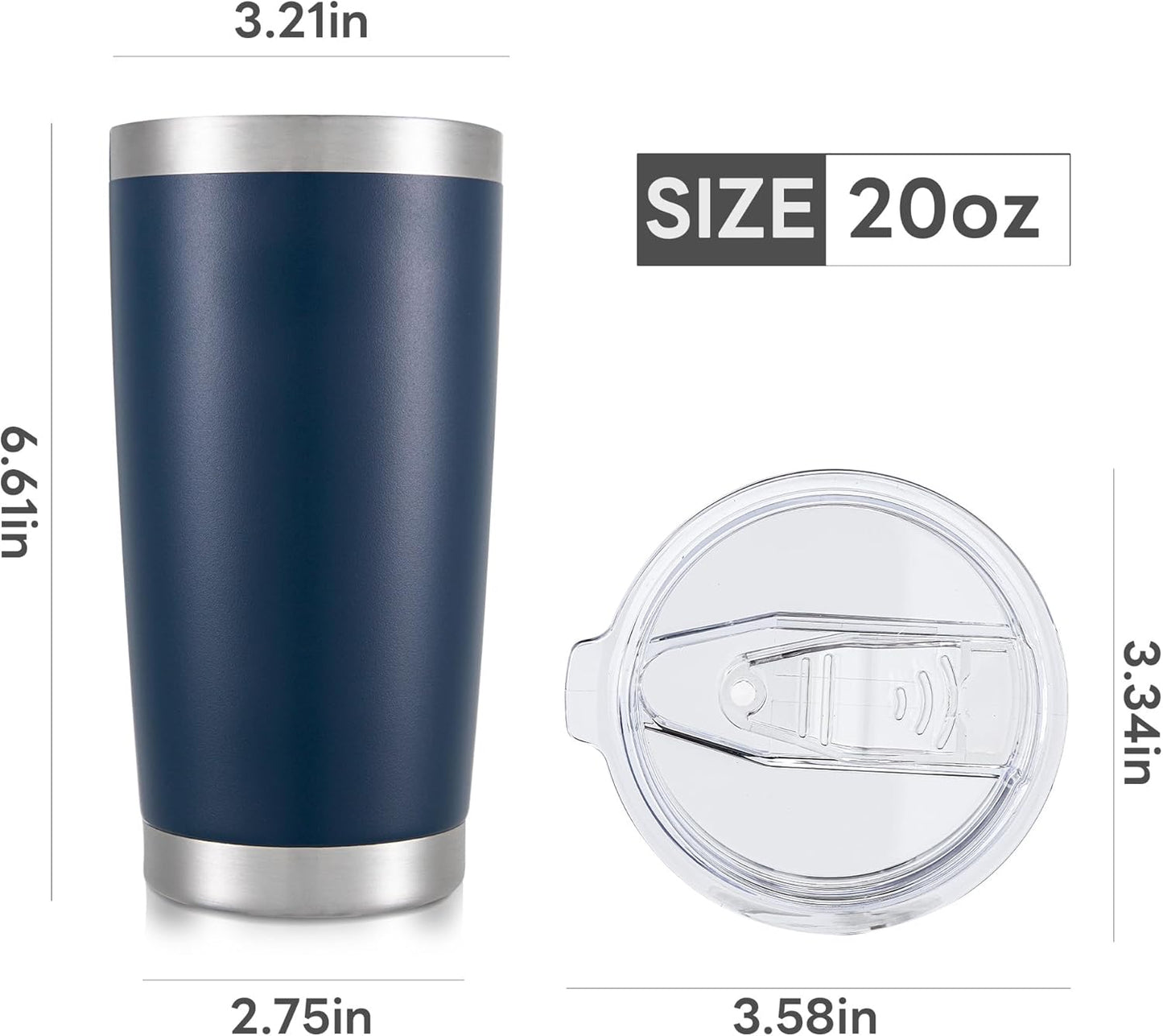 Navy 20oz Tumbler