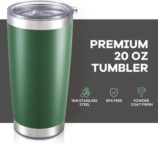 Dark Green 20oz Tumbler