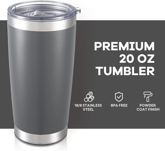 Grey 20oz Tumbler