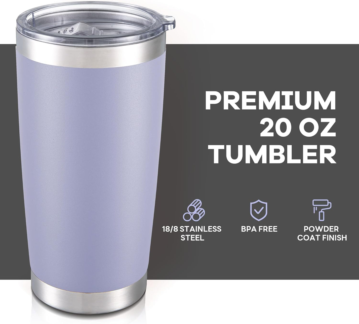 Lilac 20oz Tumbler