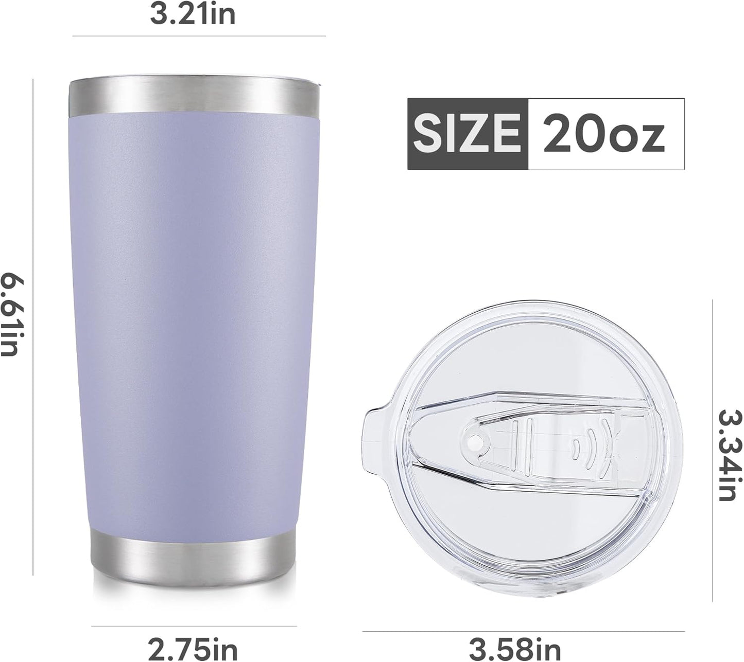Lilac 20oz Tumbler